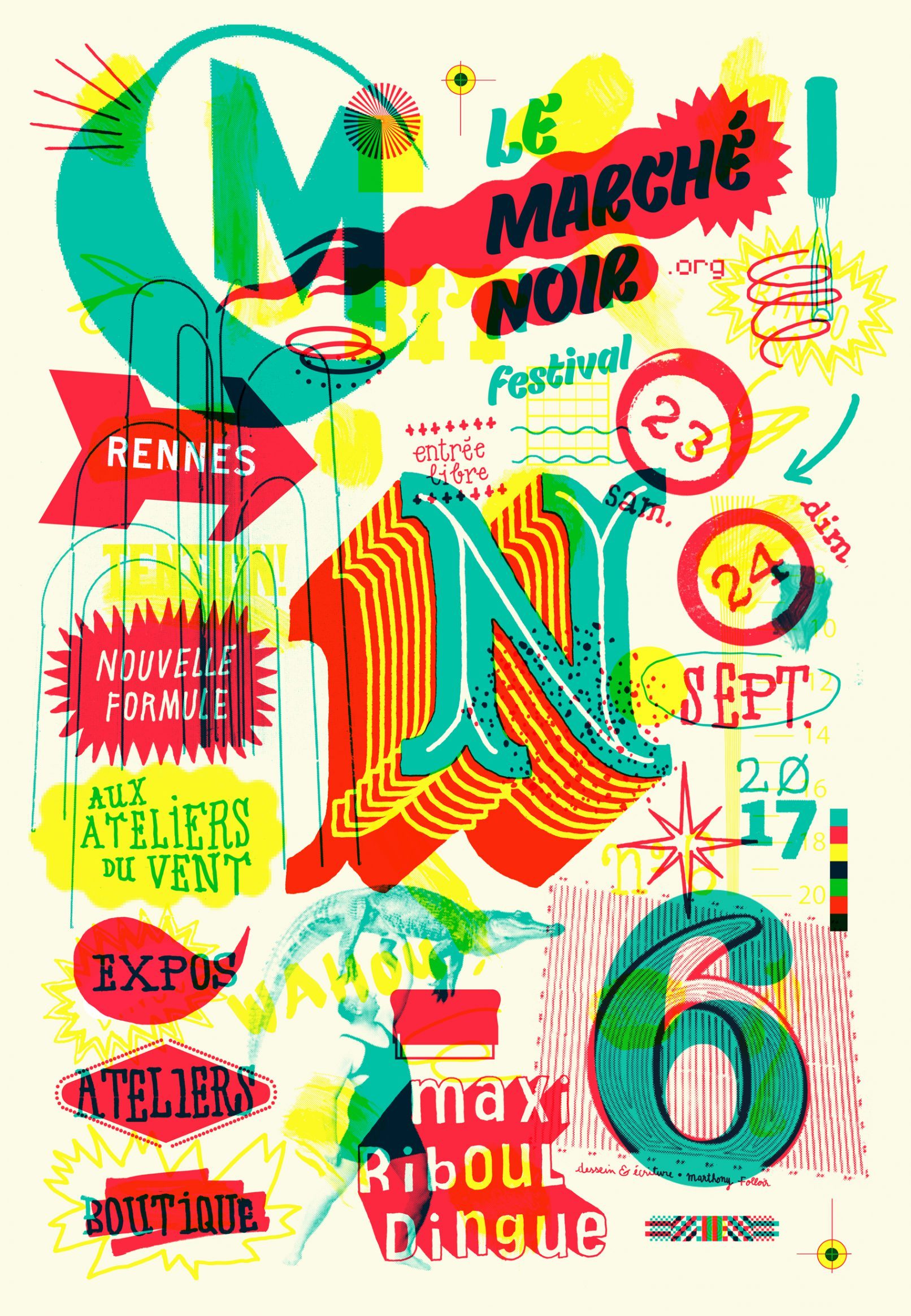 Afiiche Le Marché Noir 2017