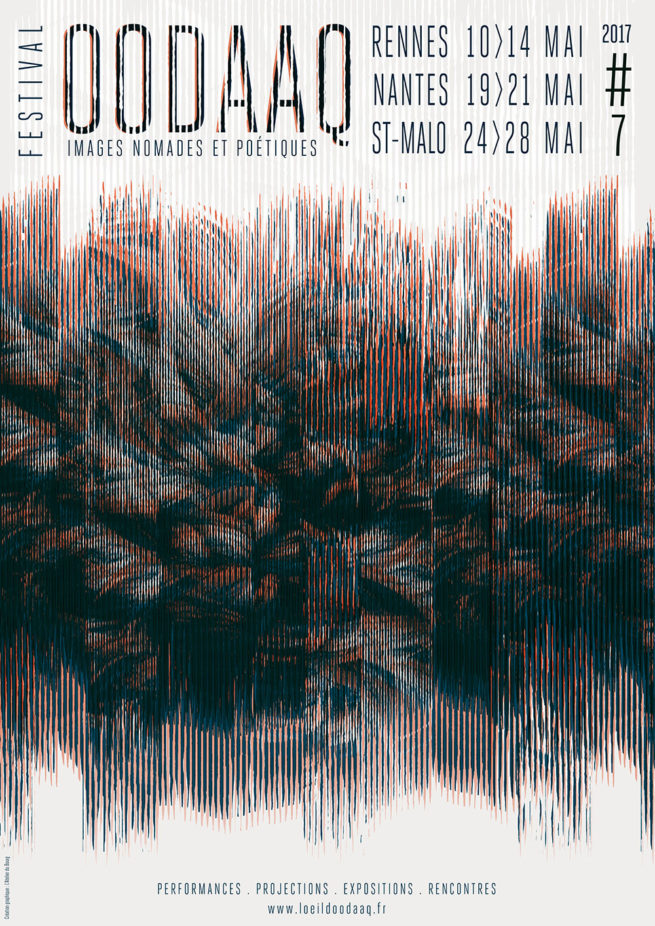 Affiche du festival Oodaaq 2017 © Atelier du bourg