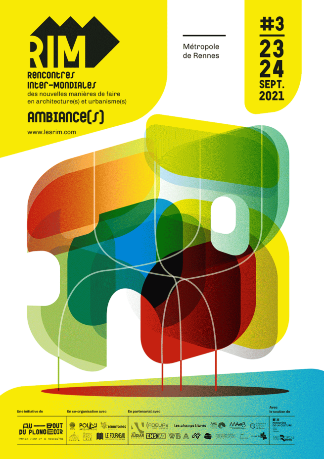 Affiche des RIM #3 © Atelier du Bourg